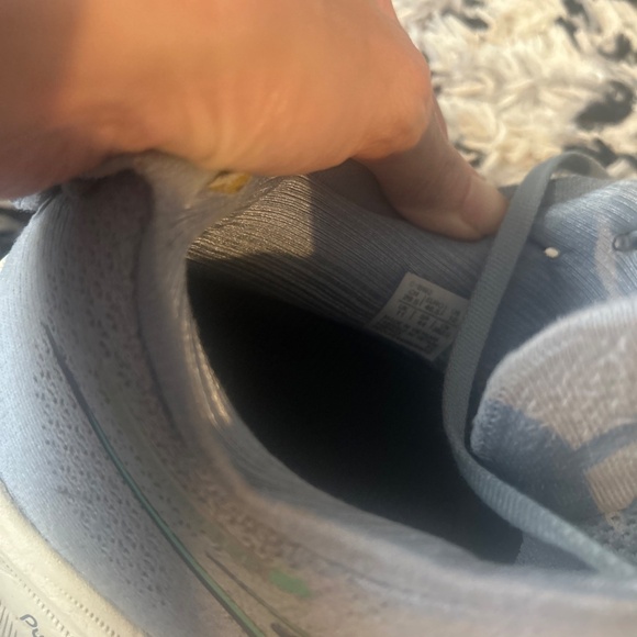 Asics Gel-Nimbus 26 Mens Size 12 Light Blue Athletic Running Walking Shoes - Picture 6 of 9